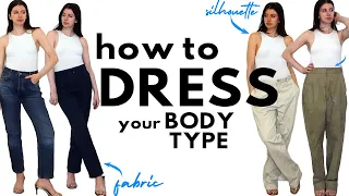 I hate how I look in clothes!? Here's the answer {how to dress for your body}