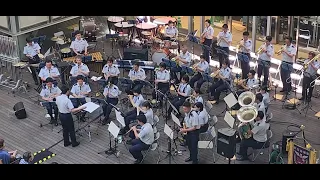 航空自衛隊中部航空音楽隊の皆様🎼　思わず口ずさんでしまう名曲のメドレーが素敵