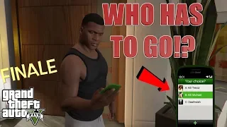 WHO SHOULD WE ERASE!? (FUNNY " GTA 5 FINALE" GAMEPLAY