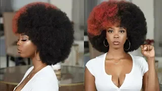 THE BEST DAMN 4C AFRO TUTORIAL EVER!