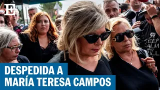 Célebres personalidades acuden a la capilla ardiente para decir adiós a María Teresa Campos |EL PAÍS