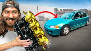 We Put a $5,000 Intake on our $500 Civic