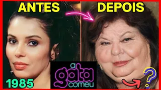 A GATA COMEU, ANTES E DEPOIS DOS ATORES, IDADE, APARÊNCIA E FALECIDOS!!( ATUAL 2023) #novelasdaglobo