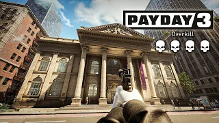 [PAYDAY 3] GOLD & SHARKE - Overkill, solo stealth, all (bag) loot