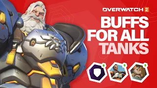 HUGE BUFFS for all tanks in Mid-season update for Overwatch 2