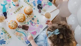 DIY Party Placemats by Clever Poppy