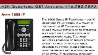 Avaya 1608 IP Digitcom.ca Business Phone Systems