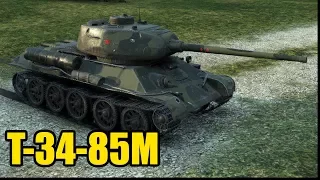 World of Tanks T-34-85M Gameplay - 10 Frags - 3,3K damage