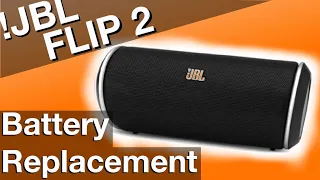 Battery Replacement on JBL FLIP 2 (How to instructions in 4K)