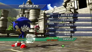 Sonic Unleashed (Xbox Series X) | Jungle Joyride Act 1 | S-Rank Quick Run