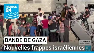 Les frappes israéliennes continuent sur Gaza et le nombre de morts ne cesse d'augmenter