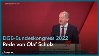 Olaf Scholz zum DGB-Bundeskongress 2022