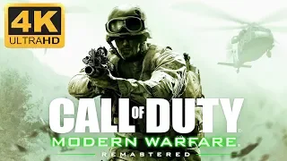 Call of Duty: Modern Warfare Remastered - Game Movie (Veteran Mode) [4K, 60fps]