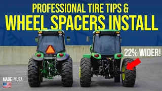 TOP TRACTOR TIRE TIPS & MISTAKES + WHEEL SPACER INSTALL 🚜