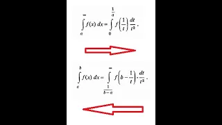 Как несобственный интеграл 1 рода превратить в несобственный интеграл 2 рода
