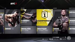 UFC 2 PS4 Mode Ex | Conor MrGregor vs Max Holloway