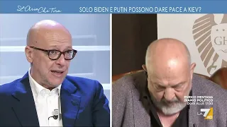 Scontro tra Fabrizio Roncone e Franco Cardini: "Mi viene un brutto sospetto sulla sua camicia ...