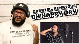 Brazilian Singer Gabriel Henrique - Oh Happy Day | REACTION