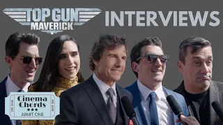 Tom Cruise, Jennifer Connelly, Miles Teller, & more interviews - Top Gun: Maverick - CinemaChords