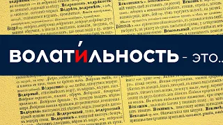 Термин ВОЛАТИЛЬНОСТЬ что это простыми словами? Криптовалюта для начинающих