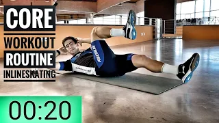 Core workout for Inlineskating // No more back pain!