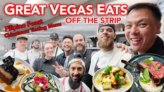 Vegas Great Eats! Hidden Gems Off Strip - Filipino Feast &  3hr Multi-course Feast!