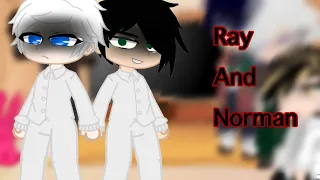 ||Fandoms react to Ray and Norman||(1/4)||Norray||tpn