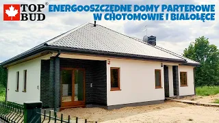 Domy szkieletowe parterowe w Chotomowie i Białołęce