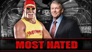 Top 10 Most HATED People In Wrestling