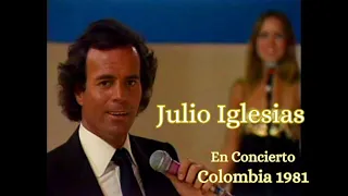 Julio Iglesias en concierto Colombia 1981