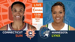 Connecticut Sun vs. Minnesota Lynx I WNBA LIVE SCOREBOARD 2023 I @baskemali