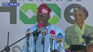 Tinubu Gives Acceptance Speech As Nigeria's President-Elect
