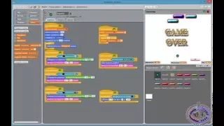 Arkanoid -  Scratch — візуальна мова програмування