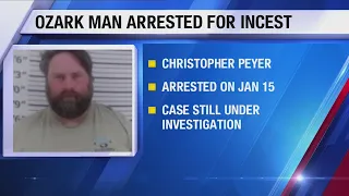 Ozark man arrested for incest