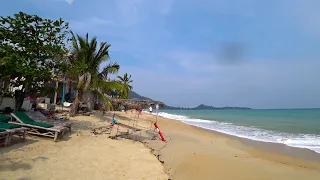 Lamai beach and Lamai walking street Koh Samui | Virtual walking tour - Streets of Thailand