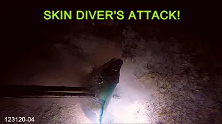 MARAMING ISDA / WHEN SKIN DIVER ATTACKED / Night Dive Spearfishing in the RMI