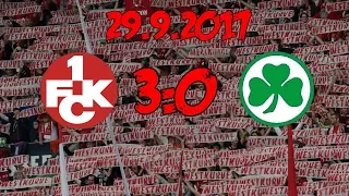 1. FC Kaiserslautern 3:0 SpVgg Greuther Fürth - 29.9.2017 - NA ENDLICH!!!