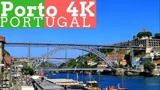 4K Ponte Dom Luís I, Porto, Portugal
