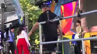 Camila Cabello On Stage At The Good Morning America ( Summer Concert ) #CAMILAonGMA