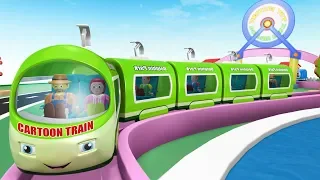 Cartoon Train - Kids Videos for Kids - Toy Factory Cartoon