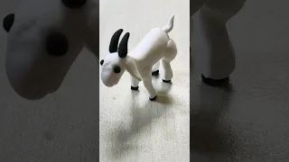 Clay goat 🐐🐐🐐 || How to make clay goat #shorts #clay #goat