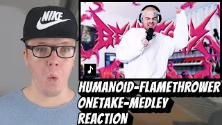 KOMPLETTER ABRISS ! TJ_beastboy – HUMANOID-FLAMETHROWER 🔥 OneTake-Medley (beats by Thani)