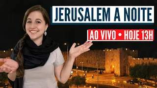 JERUSALEM COMO VOCÊ NUNCA VIU! Hoje no Israel com Aline