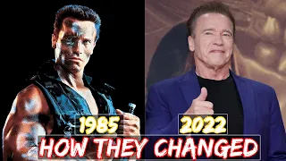 "COMMANDO 1985" All Cast Then and Now 2022 // How They Changed?// [37 Years After]