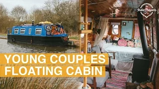 Tiny House Boat Tour - English Narrowboat