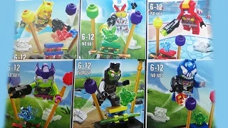 Lego Angry Birds Transformers KSZ Bootleg NO  607 Review