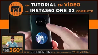 Insta 360 ONE X2 - Tutorial - Aprenda a usar a Câmera 360 - Como funciona