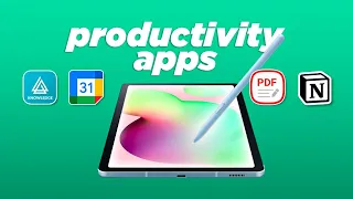 BEST Student Productivity Apps | Tab S6 Lite 2022