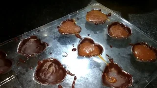 Caramel Filled Chocolates Recipe | Just Homemade  | Soft Center Filled Chocolates  | Caramel Sauce