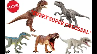 Every Mattel Jurassic World Super Colossal So Far